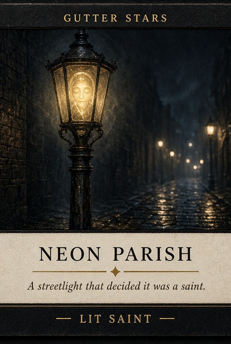 Neon Parish. Lit saint.